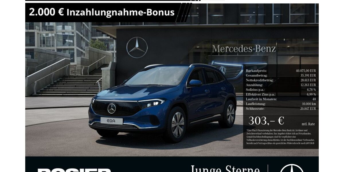 Mercedes-Benz EQA 6.183 km 39.460 &euro; Braunschweig 38122