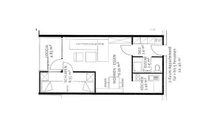 Wohnung Laboe - 1.5 Zimmer, 40 m&sup2;, 149.000&euro; | Angebot:26998425