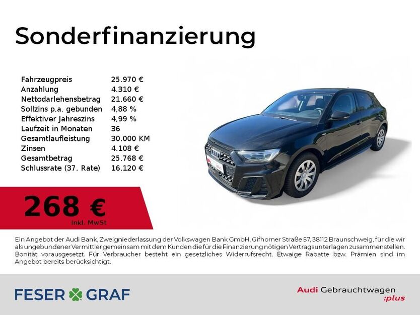Audi A1 7.272 km 24.970 € Dessau-Roßlau 06844