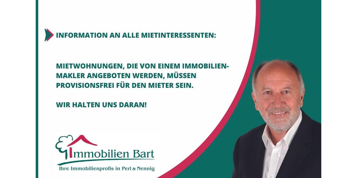 Etagenwohnung Perl - 2 Zimmer, 86 m&sup2;, 1.050&euro; | Angebot:26382342