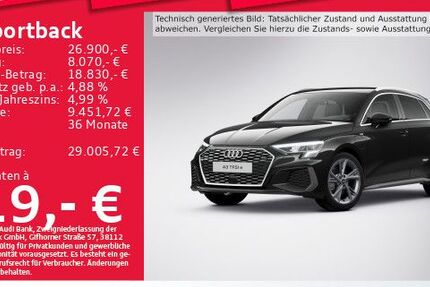 Audi A3 19.974 km 26.900 € München 81825