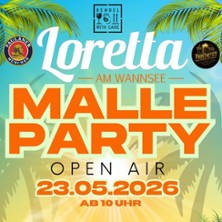 Malle Party im Loretta am Wannsee - Open Air 23.05.2026 Loretta am Wannsee