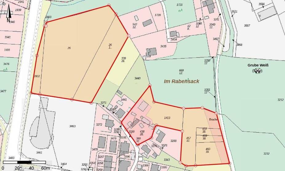 8.193 m² Wohnbauflächen in Bergisch Gladbach-Moitzfeld