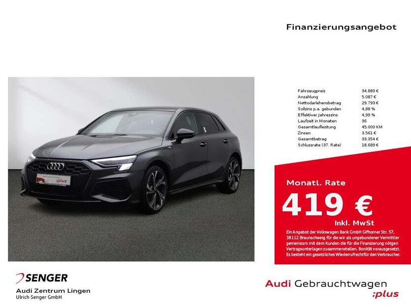 Audi A3 55.745 km 34.880 € Lingen 49809