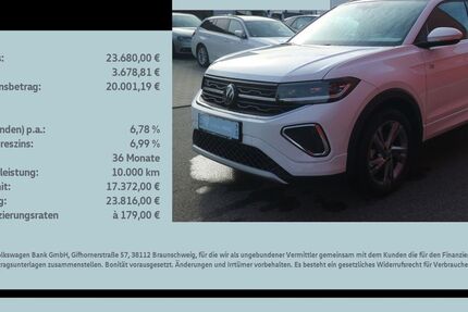 VW T-Cross 3.604 km 22.749 &euro; Schwarzenfeld 92521