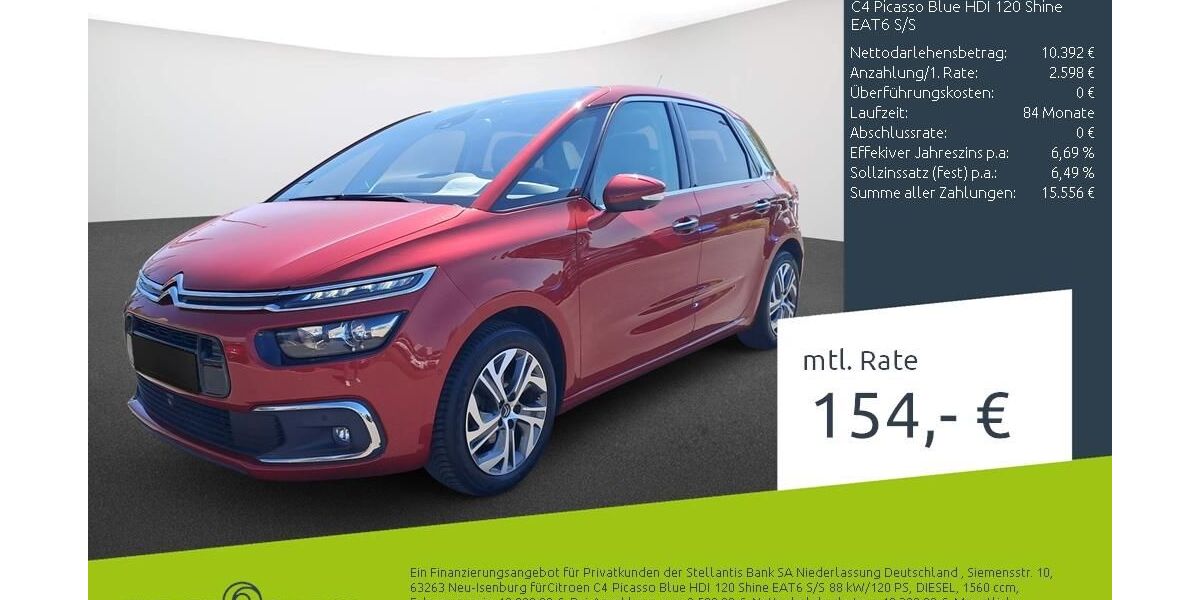 Citroen C4 SpaceTourer 54.498 km 12.990 &euro; Bocholt 46395