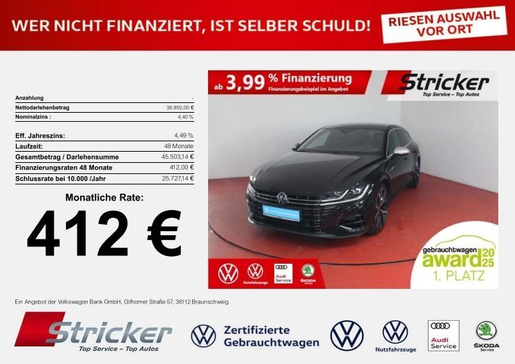 VW Arteon 20.146 km 38.939 € Detmold 32760