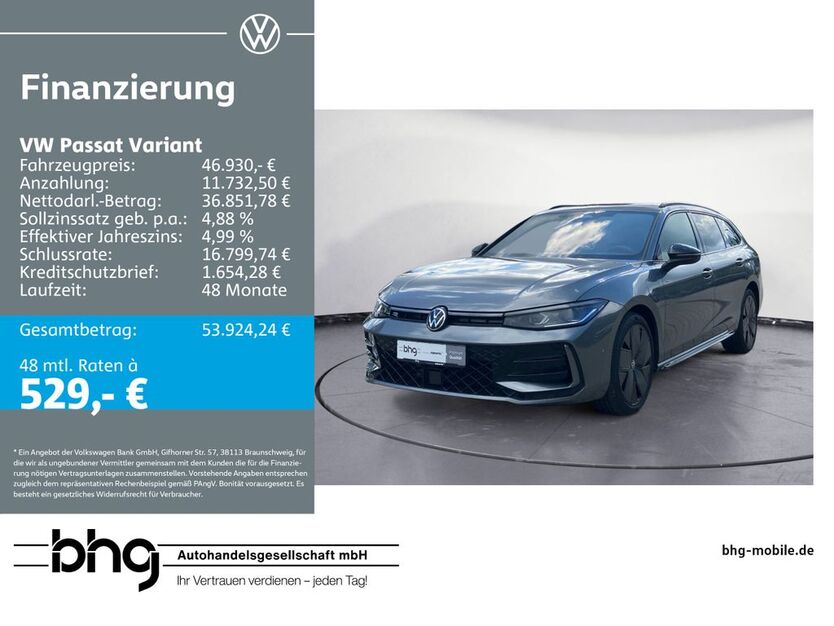 VW Passat Variant 17.927 km 46.330 € Freudenstadt 72250