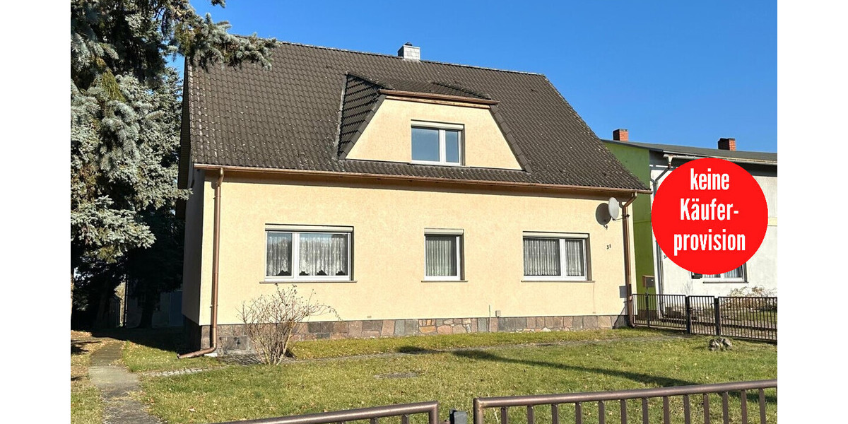 HORN IMMOBILIEN ++ großzügiges Einfamilienhaus mit Nebengelass in Heinrichsruh bei Torgelow 6 zimmer