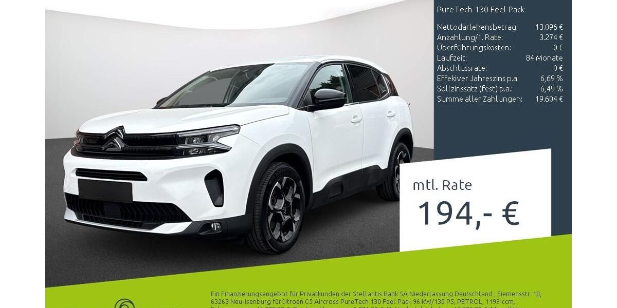 Citroen C5 Aircross 34.857 km 16.160 &euro; Münster - Amelsbüren 48163