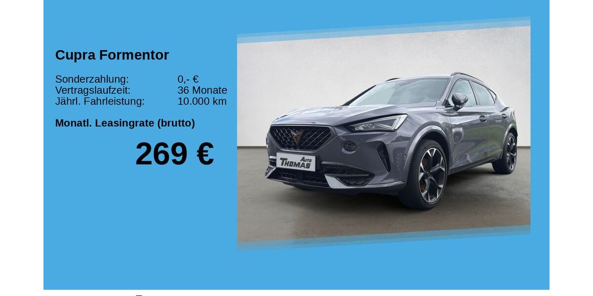 Cupra Formentor 80.307 km 21.680 &euro; Blankenheim 53945