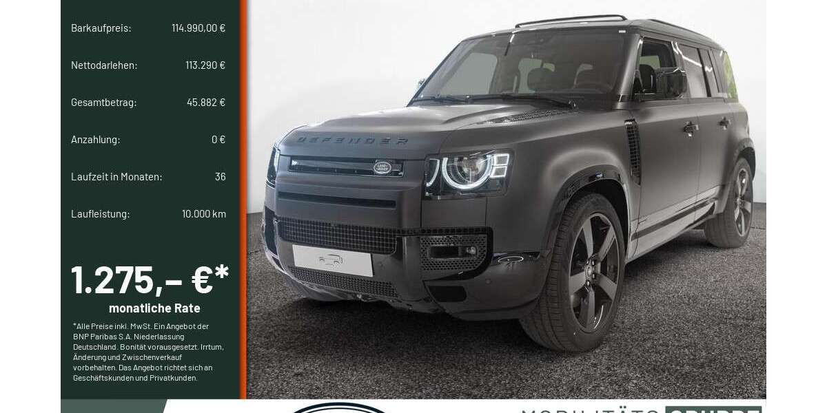 Land Rover Defender 1.500 km 114.990 &euro; Lüdenscheid 58507