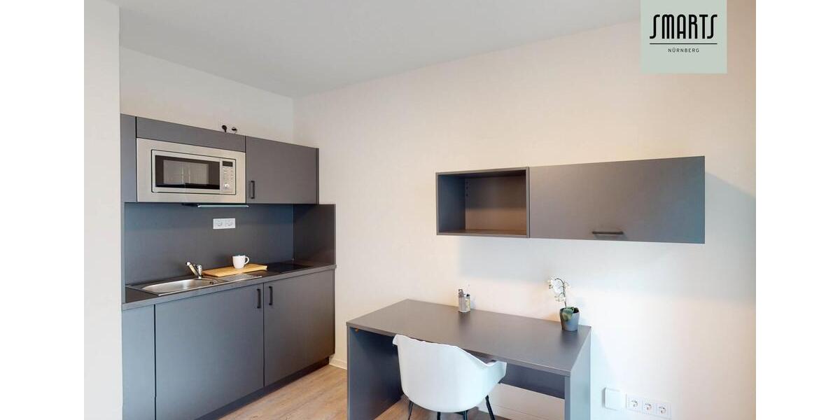 Etagenwohnung Nürnberg Gleißhammer - 1 Zimmer, 20 m&sup2;, 510&euro; | Angebot:26348738
