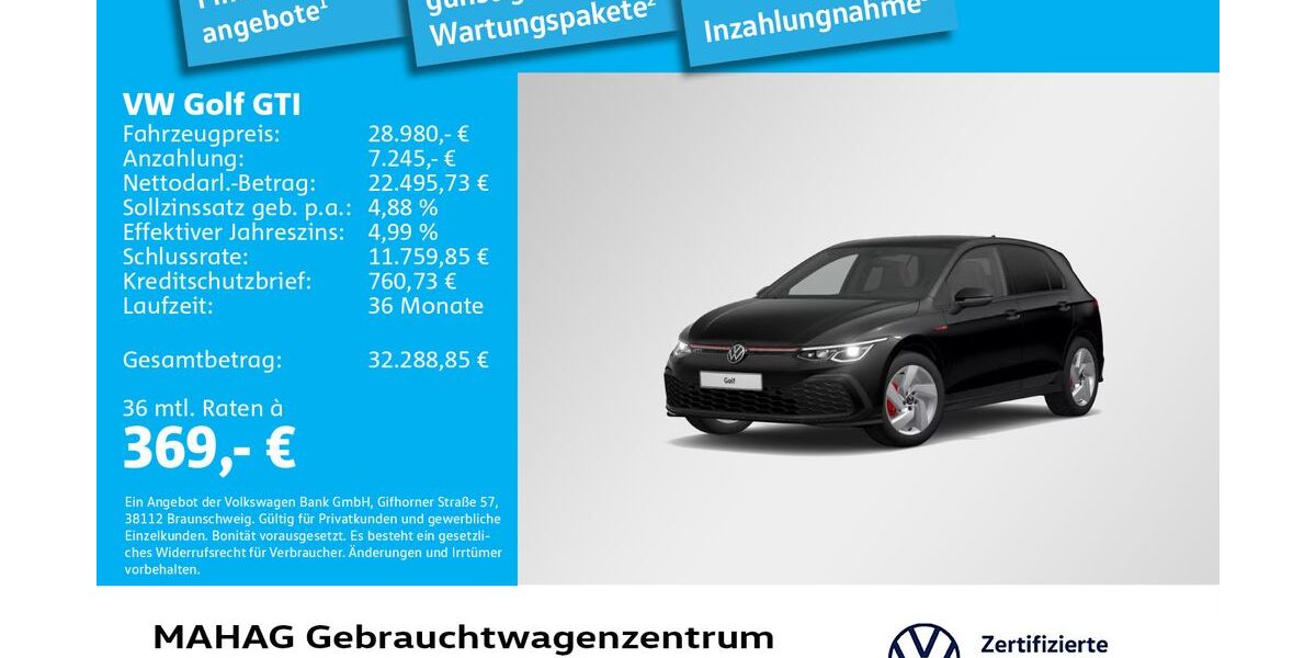 VW Golf 20.905 km 28.980 &euro; München 80935