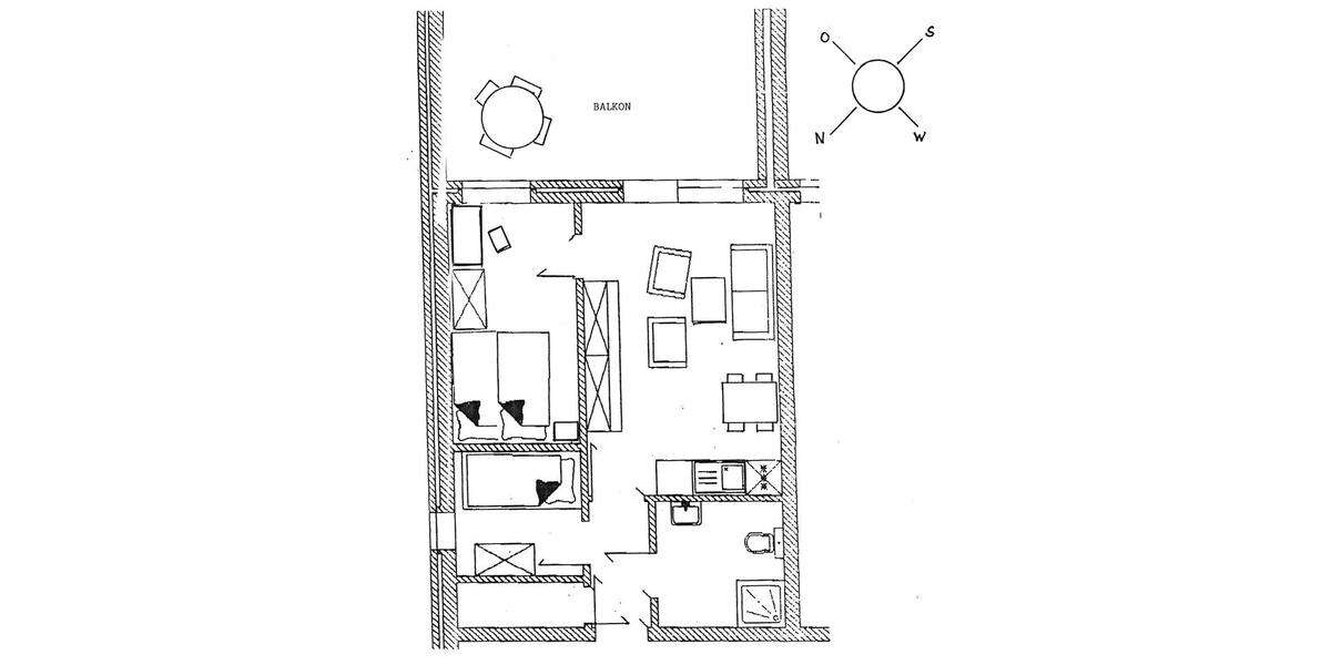 Etagenwohnung Dornum - 3 Zimmer, 50 m&sup2;, 159.000&euro; | Angebot:26820724