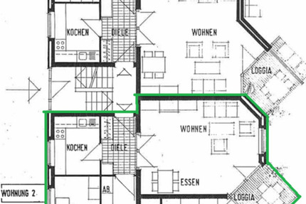 Wohnung Bückeburg - 3 Zimmer, 84 m&sup2;, 720&euro; | Angebot:25338965