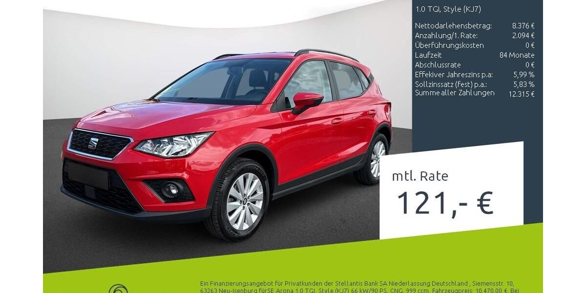 Seat Arona 43.507 km 9.939 &euro; Dülmen 48249
