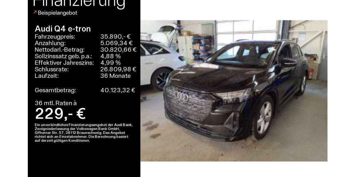 Audi Q4 e-tron 35.867 km 35.890 &euro; Heidenheim an der Brenz 89520