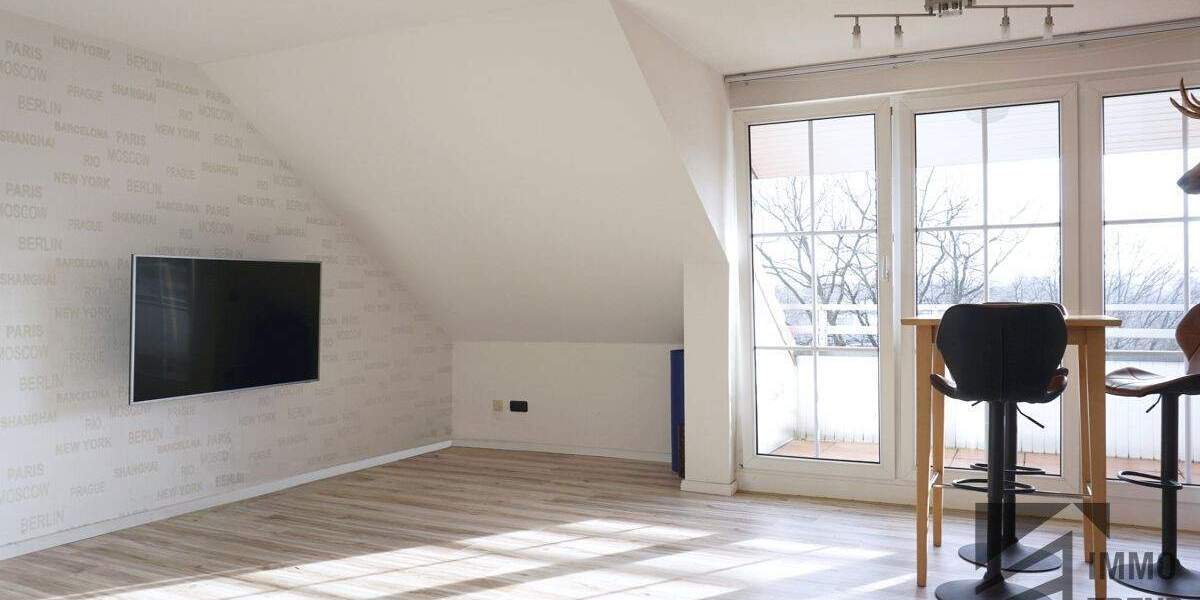 Helle 2-Zimmer-Wohnung mit Balkon | Wüste 2 zimmer