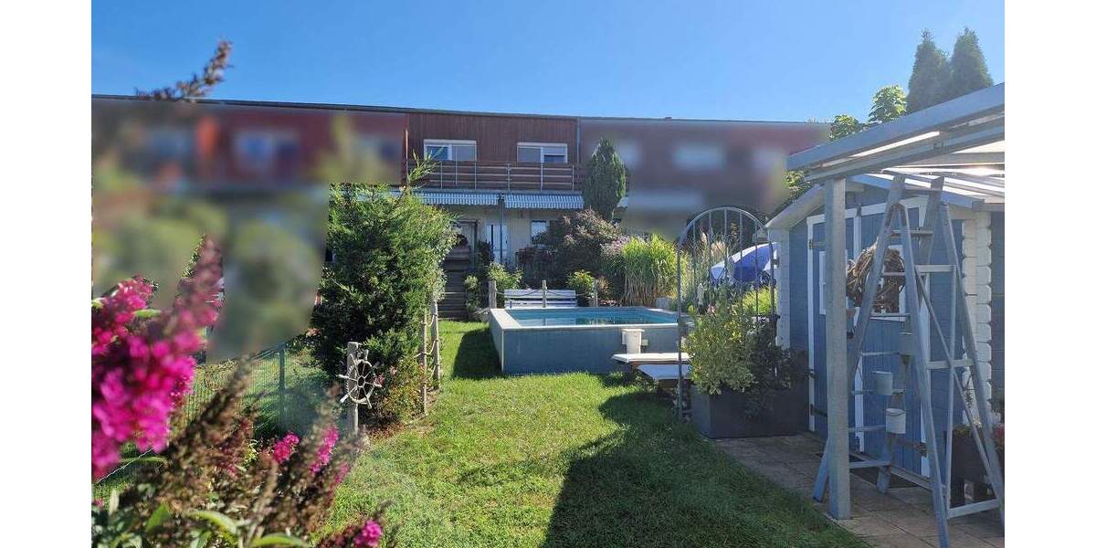 Modernisiertes Reihenmittelhaus mit Pool, idyllischem Garten in Wörmlitz Halle (Saale) 4 zimmer