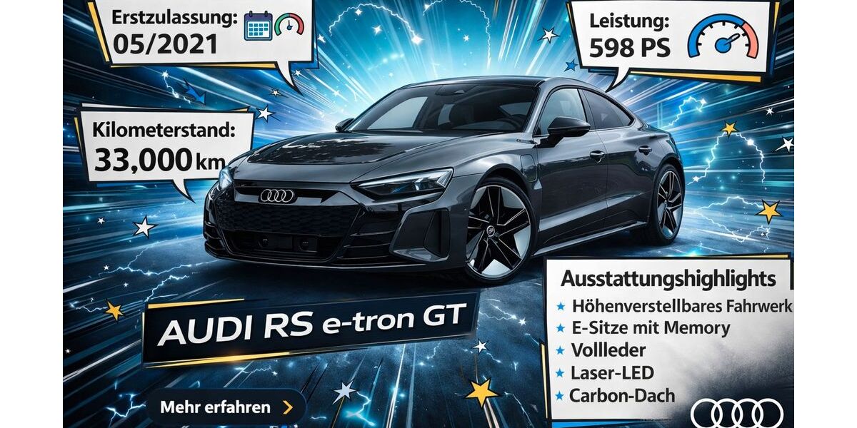 Audi RS e-tron GT 33.000 km 85.990 &euro; Viersen 41751