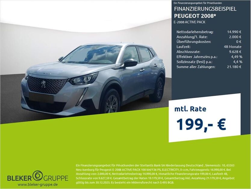 Peugeot 2008 60.297 km 16.480 € Münster - Amelsbüren 48163
