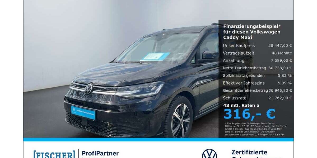 VW Caddy 9.720 km 38.447 &euro; Jena 07745