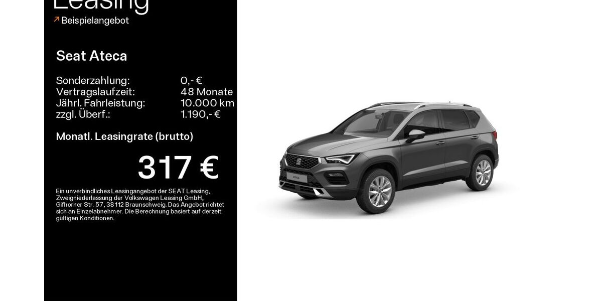 Seat Ateca 1.500 km 30.550 &euro; Hofheim 65719
