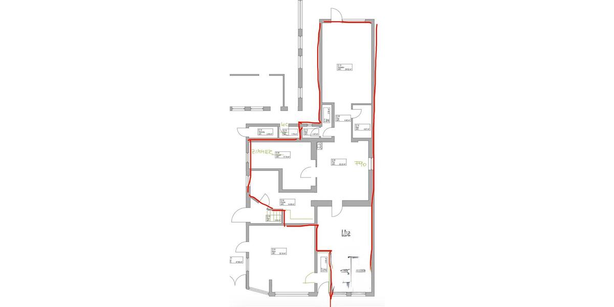 Erdgeschoßwohnung Schleswig - 4 Zimmer, 140 m&sup2;, 1.000&euro; | Angebot:26414293