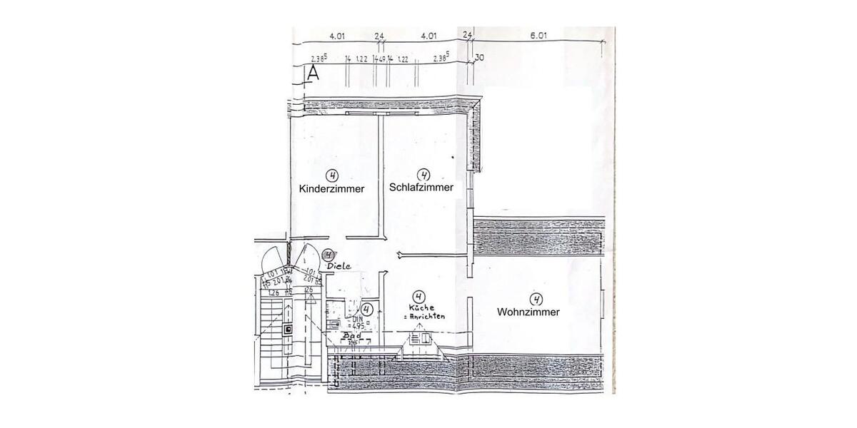 Dachgeschoßwohnung Bitburg - 3 Zimmer, 99 m&sup2;, 950&euro; | Angebot:26420941