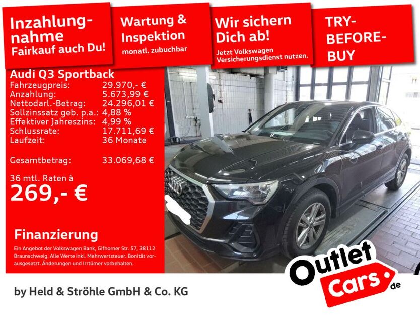 Audi Q3 51.807 km 29.970 € Senden 89250