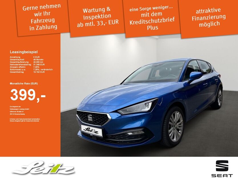 Seat Leon 5.000 km 30.848 € Weingarten 88250