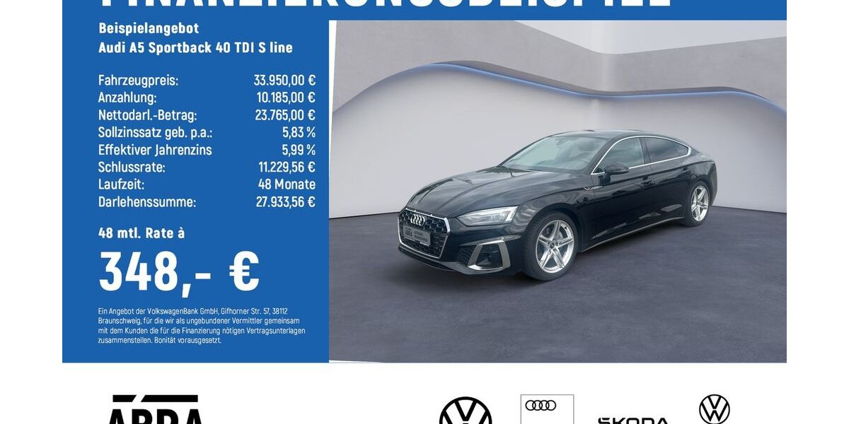 Audi A5 75.330 km 33.950 &euro; Braunschweig 38108