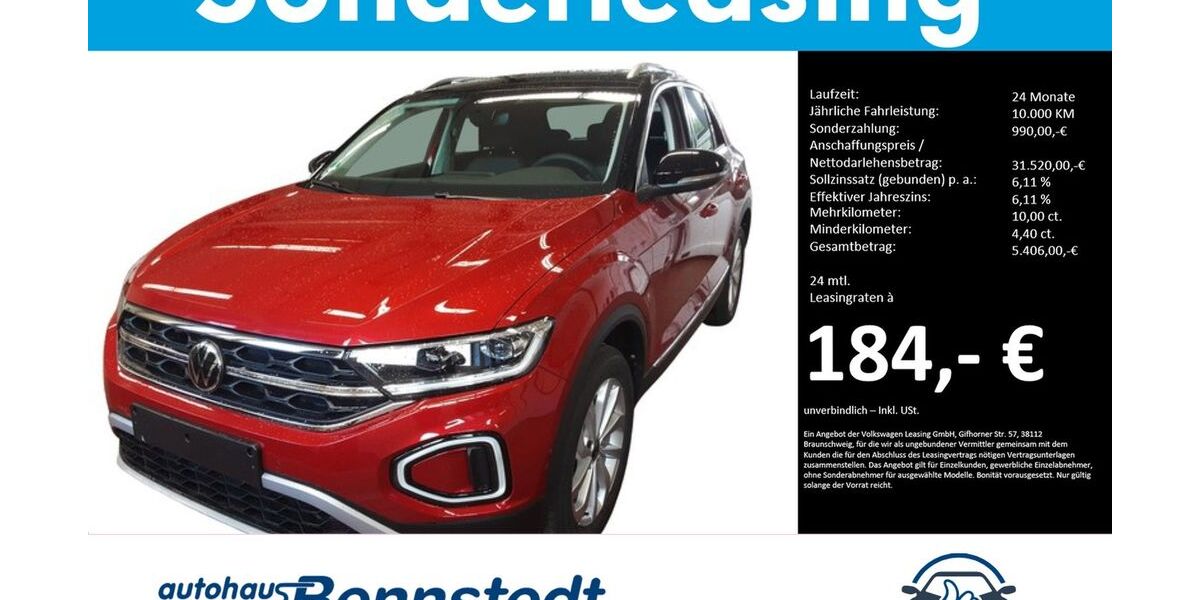 VW T-Roc 3.741 km 31.520 &euro; Salzatal OT Bennstedt 06198