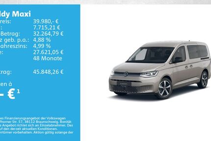 VW Caddy Maxi 9.500 km 39.980 &euro; Würzburg 97076