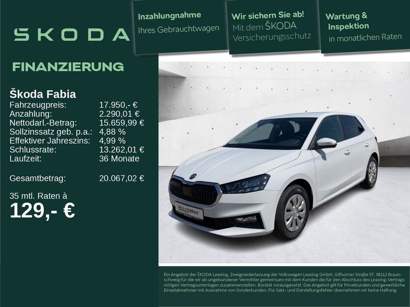 Skoda Fabia 7.001 km 17.950 € Neu-Ulm 89231