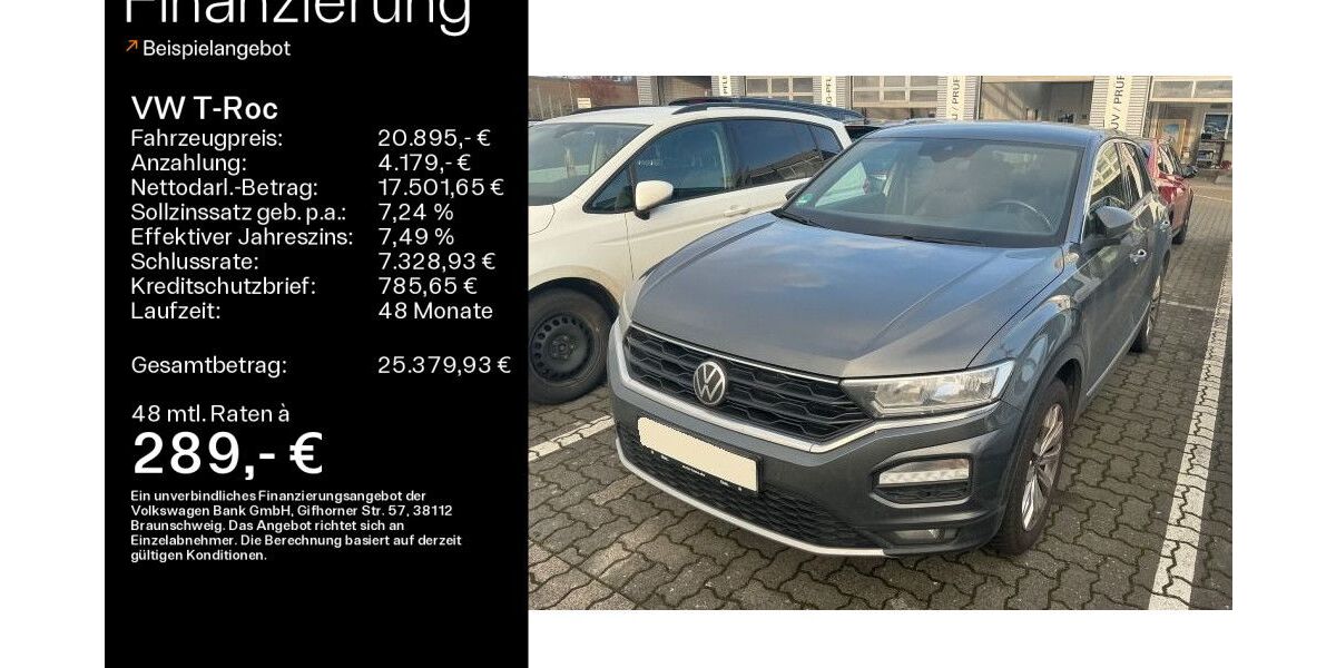 VW T-Roc 79.000 km 20.895 &euro; Büdingen-Düdelsheim 63654