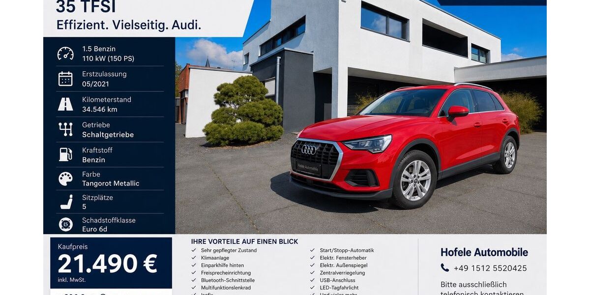 Audi Q3 34.546 km 21.490 &euro; Heiningen 73092