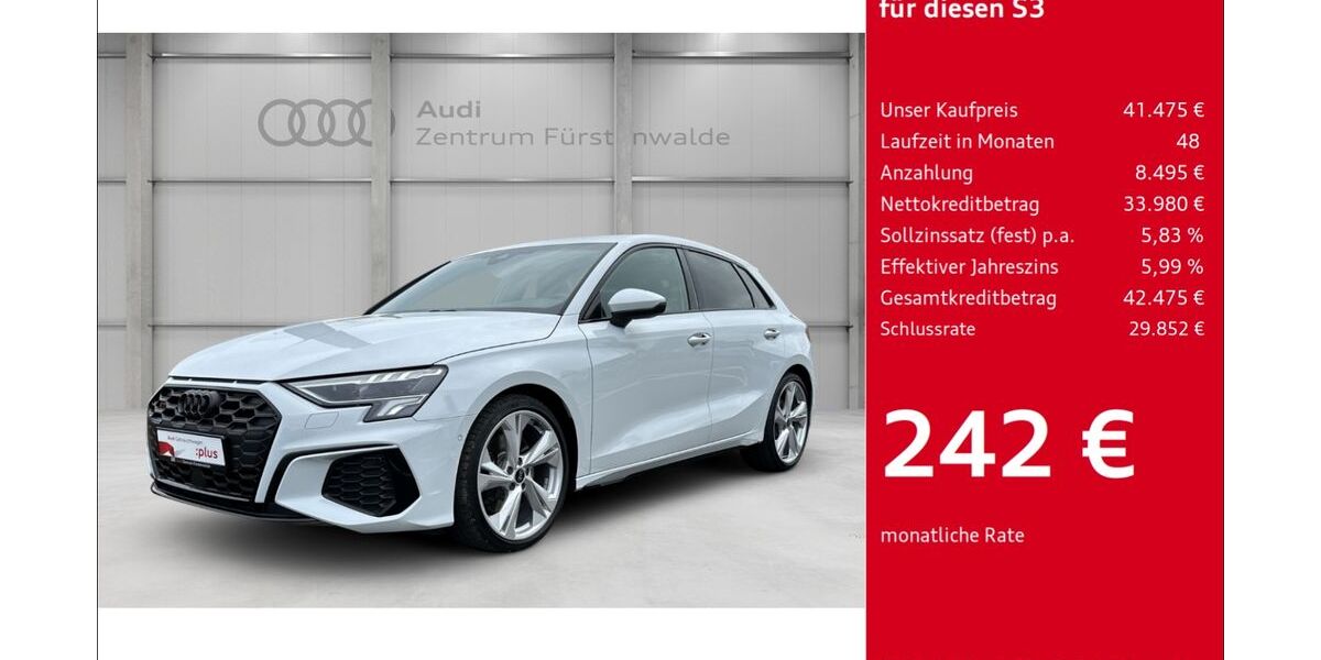 Audi S3 8.336 km 42.475 &euro; Schorfheide OT Finowfurt 16244