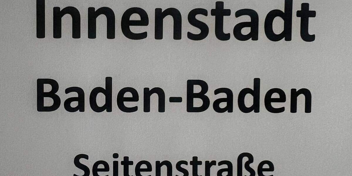 Innenstadt Baden-Baden - Seitenlage zimmer