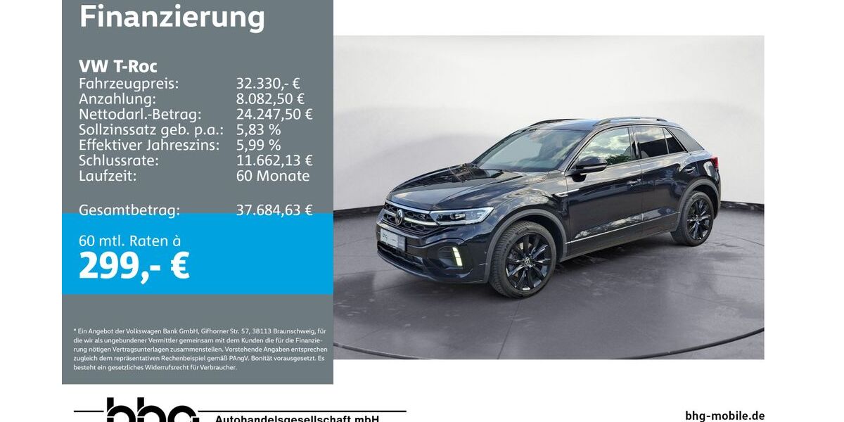 VW T-Roc 33.671 km 31.660 &euro; Reutlingen 72770