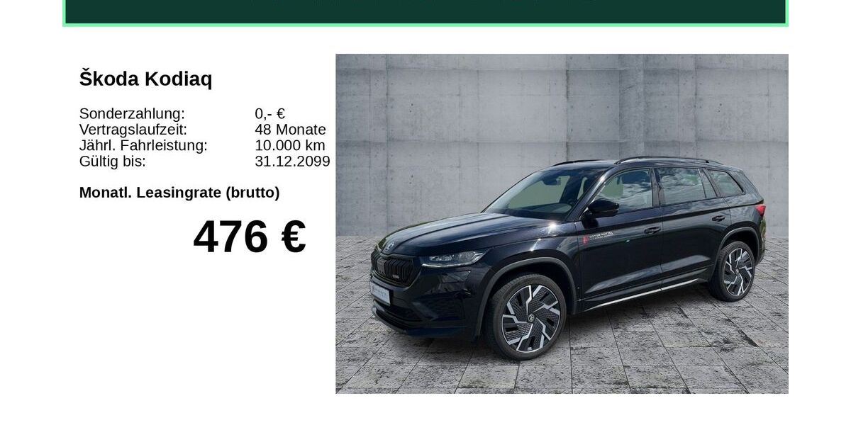 Skoda Kodiaq 39.900 km 41.670 &euro; Bamberg 96052