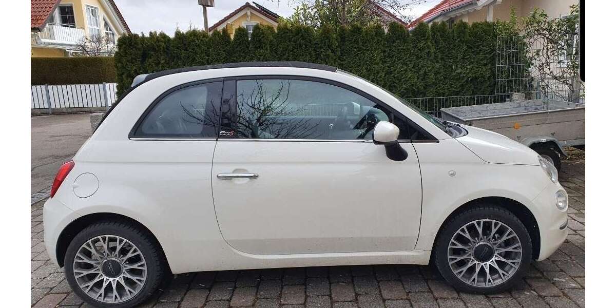 Fiat 500C 39.880 km 13.990 &euro; Puchheim Bahnhof (Puchheim) 82178