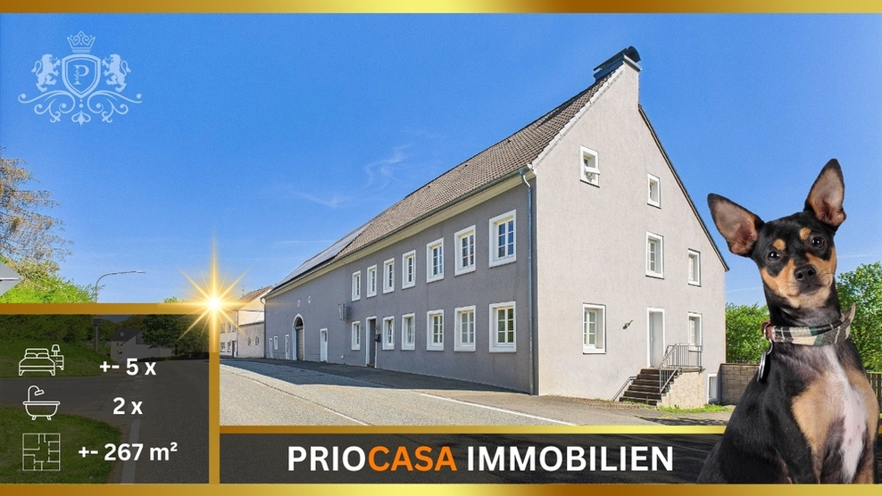Mehrfamilienhaus 2 Wohneinheiten Dachboden ausbaufähig 267 m² Wohnfläche PV mit Speicher 11.000 m² Grundstück Wallbox-Anschluss Ausbaupotenzial Pferdehaltung Keine Provision 10 zimmer