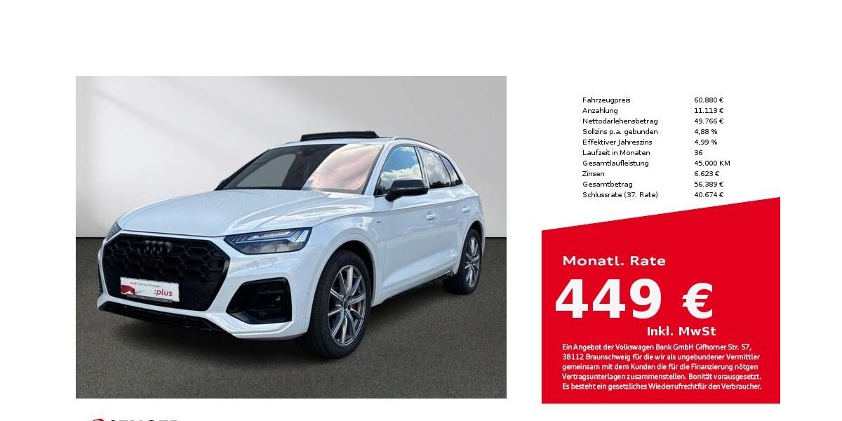 Audi Q5 23.516 km 58.880 € Bielefeld 33609