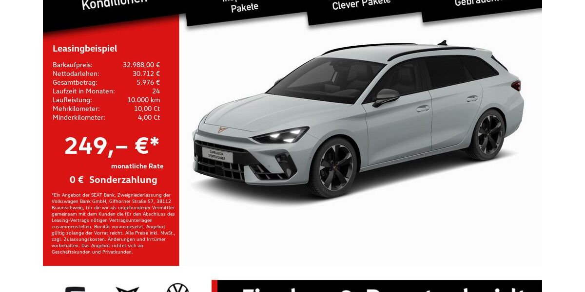 Cupra Leon 24.953 km 32.988 &euro; Lohmar 53797