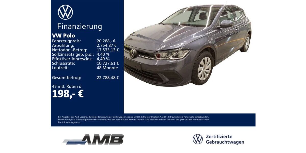VW Polo 8.510 km 19.890 &euro; Borna 04552