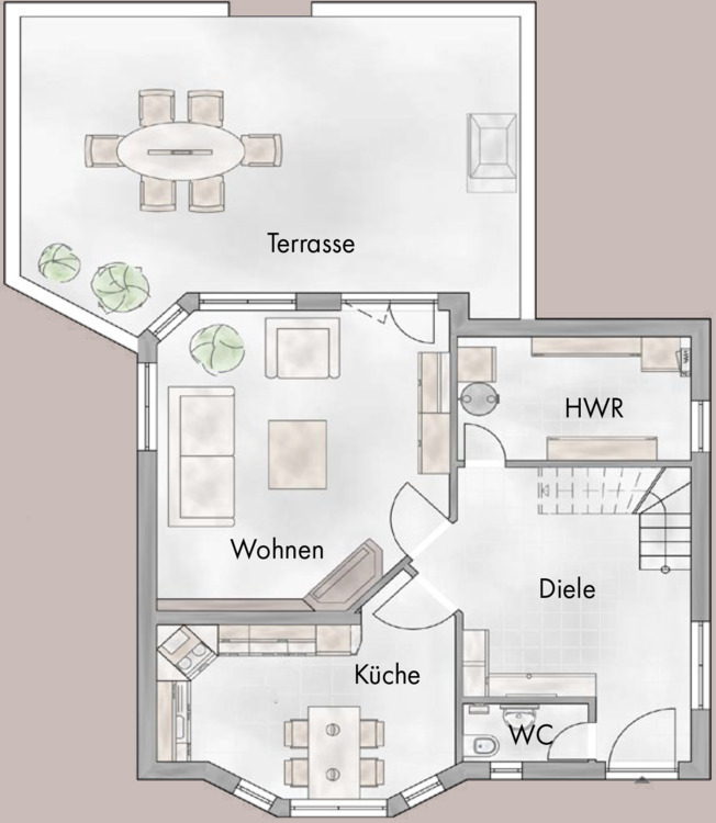 Seenah! Einfamilienhaus in Müggelheim - Mit Einbauküche, Fußbodenheizung, Carport, Nebengebäude usw. 4 zimmer