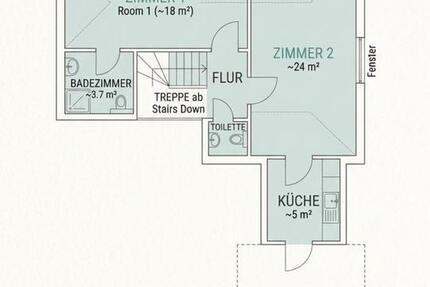 Wohnung Erlangen Am Anger - 2 Zimmer, 54 m&sup2;, 660&euro; | Angebot:25875120