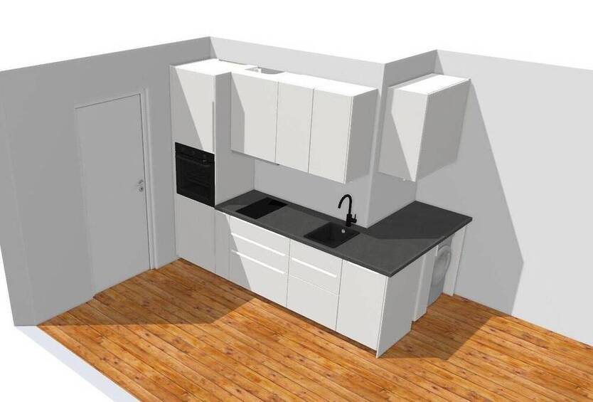 Ruhige und helle, umfassend sanierte Wohnung mit neuer Einbauküche zu vermieten